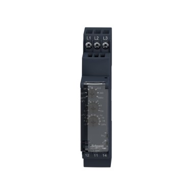 RM17TA00 - Harmony, Modular multifunction 3-phase supply control relay, 5 A, 1 CO, 208...480 V AC - Schneider Electric - Harmony, Modular multifunction 3-phase supply control relay, 5 A, 1 CO, 208...480 V AC - Schneider Electric - 3