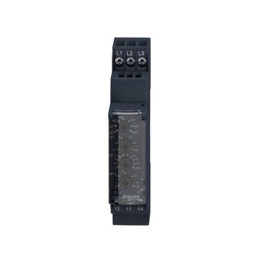 RM17UB310 - Harmony, Modular 3phase voltage control relay, 5 A, 1 CO, 208...480 V AC - Schneider Electric - Harmony, Modular 3phase voltage control relay, 5 A, 1 CO, 208...480 V AC - Schneider Electric - 6