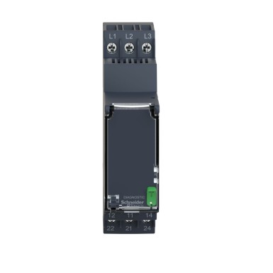 RM22TG20 - Modular 3 phase supply control relay, Harmony, 8A, 2CO, 183…528V AC - Schneider Electric - Modular 3 phase supply control relay, Harmony, 8A, 2CO, 183…528V AC - Schneider Electric - 1