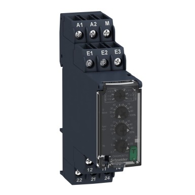 RM22UA33MR - Harmony, Modular 1phase voltage control relay, 8 A, 2 CO, 15?¦500 V AC/DC, 24?¦240 V AC/DC - Schneider Electric - Harmony, Modular 1phase voltage control relay, 8 A, 2 CO, 15?¦500 V AC/DC, 24?¦240 V AC/DC - Schneider Electric - 0