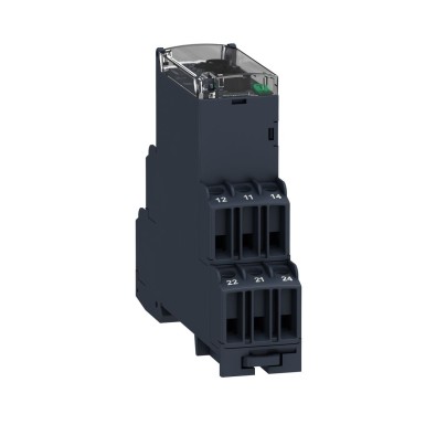 RM22UA33MR - Harmony, Modular 1phase voltage control relay, 8 A, 2 CO, 15?¦500 V AC/DC, 24?¦240 V AC/DC - Schneider Electric - Harmony, Modular 1phase voltage control relay, 8 A, 2 CO, 15?¦500 V AC/DC, 24?¦240 V AC/DC - Schneider Electric - 5