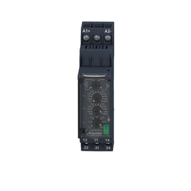 RM22UB34 - Harmony, Modular 1phase voltage control relay, 8 A, 2 CO, 80?¦300 V AC/DC, 110?¦240 V AC/DC - Schneider Electric - Harmony, Modular 1phase voltage control relay, 8 A, 2 CO, 80?¦300 V AC/DC, 110?¦240 V AC/DC - Schneider Electric - 1