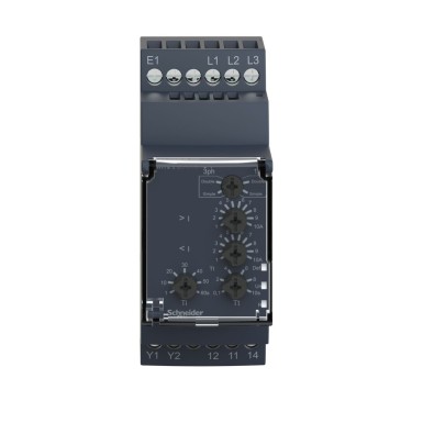 RM35BA10 - Harmony, Modular 3phase and 1phase pump control relay, 5 A, 1 CO, 208...480 V AC - Schneider Electric - Harmony, Modular 3phase and 1phase pump control relay, 5 A, 1 CO, 208...480 V AC - Schneider Electric - 6