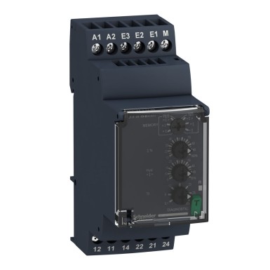 RM35JA32MR - Harmony, Modular 1phase current control relay, 5 A, 2 CO, 0.15?¦15 A,, 24?¦240 V AC/DC - Schneider Electric - Harmony, Modular 1phase current control relay, 5 A, 2 CO, 0.15?¦15 A,, 24?¦240 V AC/DC - Schneider Electric - 0