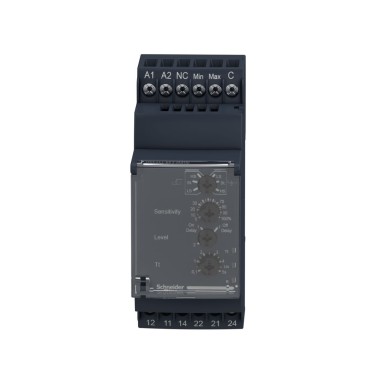 RM35LM33MW - Modular liquid level control relay, Harmony, 5A, 2CO, 24...240V AC DC - Schneider Electric - Modular liquid level control relay, Harmony, 5A, 2CO, 24...240V AC DC - Schneider Electric - 5