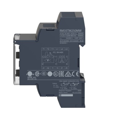 RM35UA12MW - Harmony, Modular 1phase voltage control relay, 5 A, 2 CO, range 1..100 V, 24..240 V AC/DC - Schneider Electric - Harmony, Modular 1phase voltage control relay, 5 A, 2 CO, range 1..100 V, 24..240 V AC/DC - Schneider Electric - 2