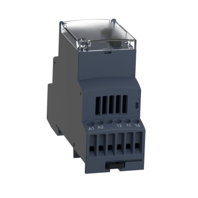 RM35UA12MW - Harmony, Modular 1phase voltage control relay, 5 A, 2 CO, range 1..100 V, 24..240 V AC/DC - Schneider Electric - Harmony, Modular 1phase voltage control relay, 5 A, 2 CO, range 1..100 V, 24..240 V AC/DC - Schneider Electric - 3