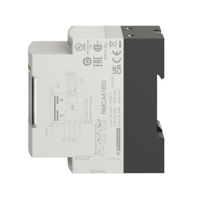 RMCA61BD - Isolated analog converter, Harmony Analog, 0…15A current to 0…10V or 4...20mA - Schneider Electric - Isolated analog converter, Harmony Analog, 0…15A current to 0…10V or 4...20mA - Schneider Electric - 4