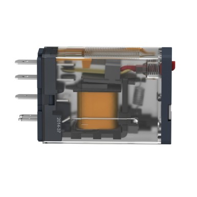 RPM12F7 - Harmony, Power plugin relay, 15 A, 1 CO, with LED, with lockable test button, 120 V AC - Schneider Electric - Harmony, Power plugin relay, 15 A, 1 CO, with LED, with lockable test button, 120 V AC - Schneider Electric - 4