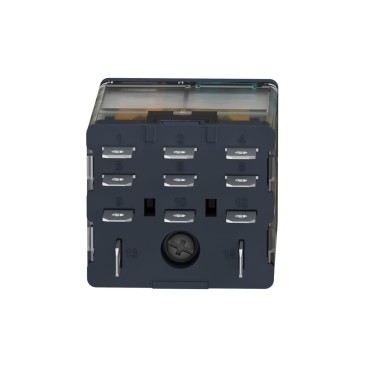 RPM32BD - Harmony, Power plugin relay, 15 A, 3 CO, with LED, with lockable test button, 24 V DC - Schneider Electric - Harmony, Power plugin relay, 15 A, 3 CO, with LED, with lockable test button, 24 V DC - Schneider Electric - 4