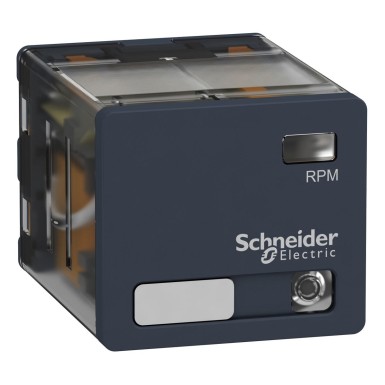 RPM33F7 - Harmony, Power plugin relay, 15 A, 3 CO, with LED, 120 V AC - Schneider Electric - Harmony, Power plugin relay, 15 A, 3 CO, with LED, 120 V AC - Schneider Electric - 0