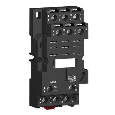 RPZF3 - Socket, Harmony, for RPM3 power relays, 16A screw clamp terminals, mixed contact - Schneider Electric - Socket, Harmony, for RPM3 power relays, 16A screw clamp terminals, mixed contact - Schneider Electric - 0