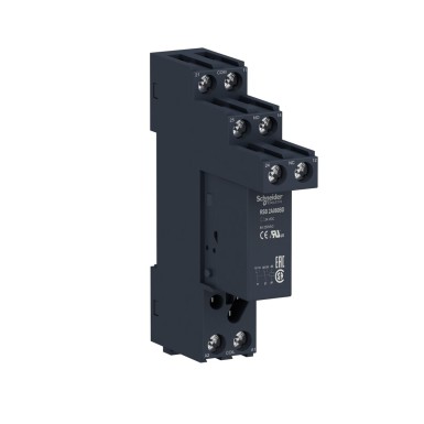 RSB2A080BDS - Harmony Relay RSB - plug-in PCB relay with socket - 2OF - 8A - 24VDC - Schneider Electric - Harmony Relay RSB - plug-in PCB relay with socket - 2OF - 8A - 24VDC - Schneider Electric - 0