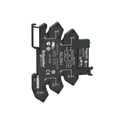 RSL1PREU - Harmony, Slim interface relay preassembled, 6 A, 1 CO, with LED, with protection circuit, spring ter - Schneider Electric - Harmony, Slim interface relay preassembled, 6 A, 1 CO, with LED, with protection circuit, spring ter - Schneider Electric - 3