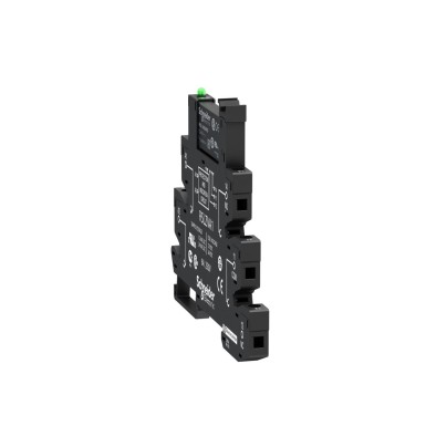 RSL1PVBU - Slim interface relay pre assembled, Harmony, 6A, 1CO, with LED, screw connectors, 24V AC DC - Schneider Electric - Slim interface relay pre assembled, Harmony, 6A, 1CO, with LED, screw connectors, 24V AC DC - Schneider Electric - 4