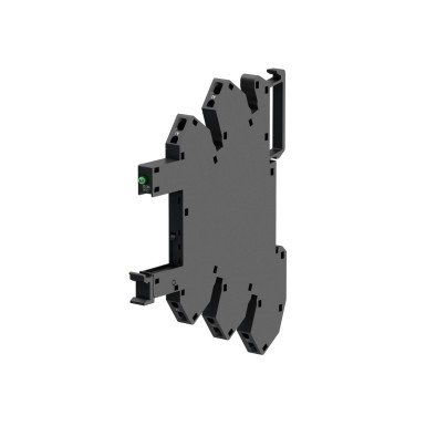 RSLZRA1 - Socket equipped with LED and protection circuit, Harmony, for RSL1 relays, spring terminals, 12...24V AC DC - Schneider Electric - Socket equipped with LED and protection circuit, Harmony, for RSL1 relays, spring terminals, 12...24V AC DC - Schneider Electric - 1