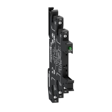 RSLZVA1 - Harmony, Socket equipped with LED and protection circuit, for RSL1 relays, srew connector, 12...24 V - Schneider Electric - Harmony, Socket equipped with LED and protection circuit, for RSL1 relays, srew connector, 12...24 V - Schneider Electric - 0