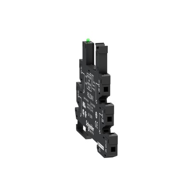 RSLZVA1 - Harmony, Socket equipped with LED and protection circuit, for RSL1 relays, srew connector, 12...24 V - Schneider Electric - Harmony, Socket equipped with LED and protection circuit, for RSL1 relays, srew connector, 12...24 V - Schneider Electric - 3