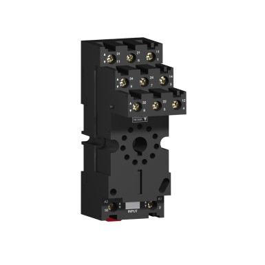 RUZSC3M - Harmony, Socket, for RUMC3 relays, 12 A, screw connectors, separate contact - Schneider Electric - Harmony, Socket, for RUMC3 relays, 12 A, screw connectors, separate contact - Schneider Electric - 0