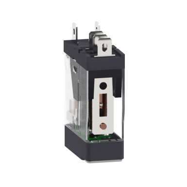 RXG12BD - Interface plug in relay, Harmony, 10A, 1CO, with LED, lockable test button, 24V DC - Schneider Electric - Interface plug in relay, Harmony, 10A, 1CO, with LED, lockable test button, 24V DC - Schneider Electric - 2