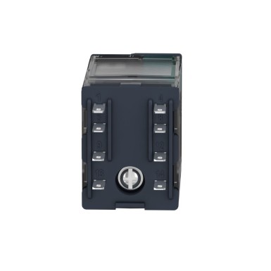 RXM2AB1BD - Harmony, Miniature plugin relay, 12 A, 2 CO, with lockable test button, 24 V DC - Schneider Electric - Harmony, Miniature plugin relay, 12 A, 2 CO, with lockable test button, 24 V DC - Schneider Electric - 4