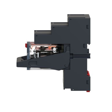 RXM2AB2B7PVS - Harmony, Miniature plug-in relay pre-assembled, 12 A, 2 CO, with LED, with lockable test button, separate terminals socket, 24 V AC - Schneider Electric - Harmony, Miniature plug-in relay pre-assembled, 12 A, 2 CO, with LED, with lockable test button, separate terminals socket, 24 V AC - Schneider Electric - 10