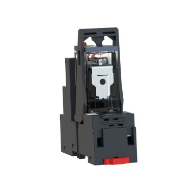 RXM2AB2B7PVS - Harmony, Miniature plug-in relay pre-assembled, 12 A, 2 CO, with LED, with lockable test button, separate terminals socket, 24 V AC - Schneider Electric - Harmony, Miniature plug-in relay pre-assembled, 12 A, 2 CO, with LED, with lockable test button, separate terminals socket, 24 V AC - Schneider Electric - 3