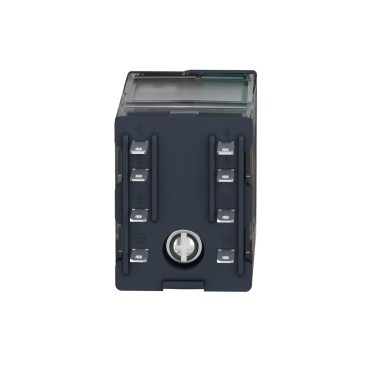 RXM2AB2BD - Miniature plug in relay, Harmony, 12A, 2CO, with LED, lockable test button, 24V DC - Schneider Electric - Miniature plug in relay, Harmony, 12A, 2CO, with LED, lockable test button, 24V DC - Schneider Electric - 3