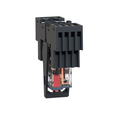 RXM2AB2P7PVM - Harmony, Miniature plug-in relay pre-assembled, 10 A, 2 CO, with LED, with lockable test button, mixed terminals socket, 230 V AC - Schneider Electric - Harmony, Miniature plug-in relay pre-assembled, 10 A, 2 CO, with LED, with lockable test button, mixed terminals socket, 230 V AC - Schneider Electric - 6