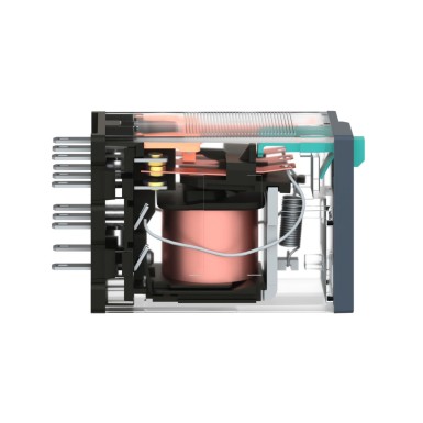 RXM3AB1BD - Harmony, Miniature plugin relay, 10 A, 3 CO, with lockable test button, 24 V DC - Schneider Electric - Harmony, Miniature plugin relay, 10 A, 3 CO, with lockable test button, 24 V DC - Schneider Electric - 5