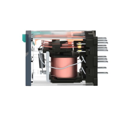 RXM3AB1BD - Harmony, Miniature plugin relay, 10 A, 3 CO, with lockable test button, 24 V DC - Schneider Electric - Harmony, Miniature plugin relay, 10 A, 3 CO, with lockable test button, 24 V DC - Schneider Electric - 6