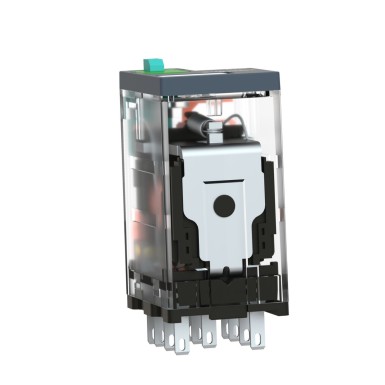 RXM3AB1ED - Harmony, Miniature plugin relay, 10 A, 3 CO, with lockable test button, 48 V DC - Schneider Electric - Harmony, Miniature plugin relay, 10 A, 3 CO, with lockable test button, 48 V DC - Schneider Electric - 3