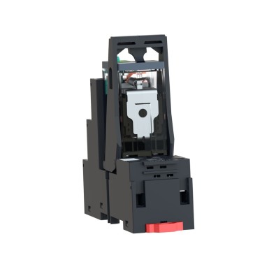 RXM4AB1BDPVS - Miniature plug in relay pre assembled, Harmony, 6A, 4CO, lockable test button, separate terminals socket, 24V DC - Schneider Electric - Miniature plug in relay pre assembled, Harmony, 6A, 4CO, lockable test button, separate terminals socket, 24V DC - Schneider Electric - 1