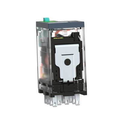 RXM4AB2BD - Harmony Relay RXM - miniature relay - plug-in - test+LED - 4OF - 12A - 24VDC - Schneider Electric - Harmony Relay RXM - miniature relay - plug-in - test+LED - 4OF - 12A - 24VDC - Schneider Electric - 4