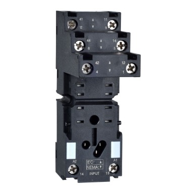 RXZE2S108M - Harmony Relay RXM - separate contact base - RXM2 - screw connector connection - Schneider Electric - Harmony Relay RXM - separate contact base - RXM2 - screw connector connection - Schneider Electric - 0