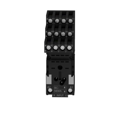 RXZE2S114M - Zelio Relay RXM - separate contact base - RXM4 - screw connector connection - Schneider Electric - Zelio Relay RXM - separate contact base - RXM4 - screw connector connection - Schneider Electric - 6