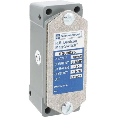 SG08110 - Telemecanique - Coded magnetic system, MAGNET SWITCH, 360 W, 3 A, 120 V ac, 1 NO