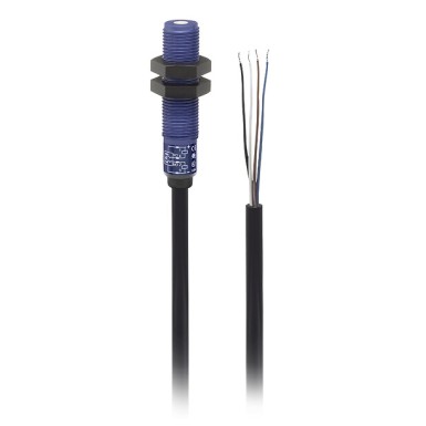 SM300A46000 - Telemecanique - Hyde Park, Ultrasonic sensor, discrete, 12 mm barrel, 12 24 V DC