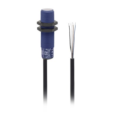 SM600AJ0L90AL - Telemecanique - Hyde Park, Ultrasonic sensor, discrete, 18 mm barrel, 12 24 V DC