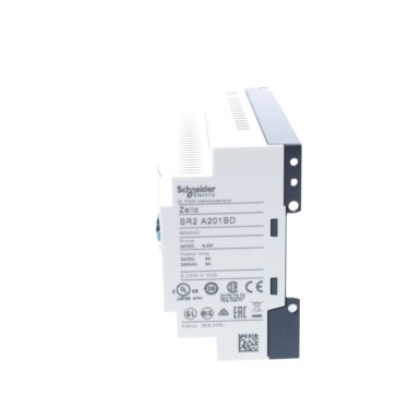 SR2A201BD - Compact smart relay, Zelio Logic, 20 I/O, 24 V DC, no clock, display - Schneider Electric - Compact smart relay, Zelio Logic, 20 I/O, 24 V DC, no clock, display - Schneider Electric - 3