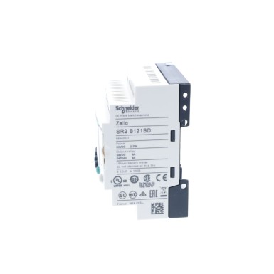 SR2B121BD - Compact smart relay, Zelio Logic, 12 I/O, 24 V DC, clock, display - Schneider Electric - Compact smart relay, Zelio Logic, 12 I/O, 24 V DC, clock, display - Schneider Electric - 4