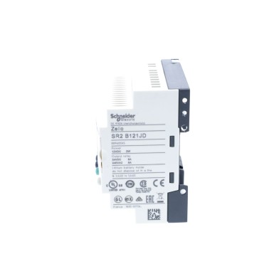 SR2B121JD - Compact smart relay, Zelio Logic, 12 I/O, 12 V DC, clock, display - Schneider Electric - Compact smart relay, Zelio Logic, 12 I/O, 12 V DC, clock, display - Schneider Electric - 2