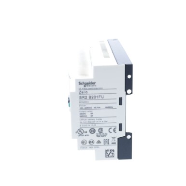 SR2B201FU - Compact smart relay, Zelio Logic, 20 I/O, 100...240 V AC, clock, display - Schneider Electric - Compact smart relay, Zelio Logic, 20 I/O, 100...240 V AC, clock, display - Schneider Electric - 2