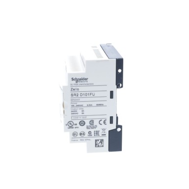 SR2D101FU - Compact smart relay, Zelio Logic, 10 I/O, 100...240 V AC, no clock, no display - Schneider Electric - Compact smart relay, Zelio Logic, 10 I/O, 100...240 V AC, no clock, no display - Schneider Electric - 3