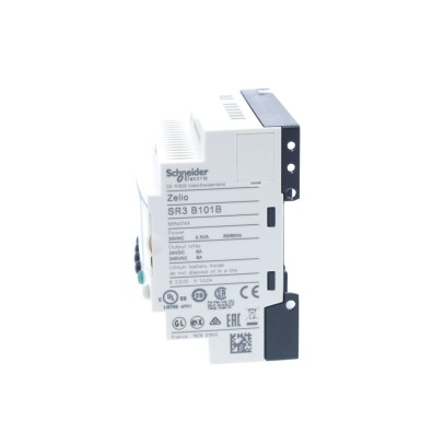 SR3B101B - Modular smart relay, Zelio Logic, 10 I/O, 24 V AC, clock, display - Schneider Electric - Modular smart relay, Zelio Logic, 10 I/O, 24 V AC, clock, display - Schneider Electric - 4