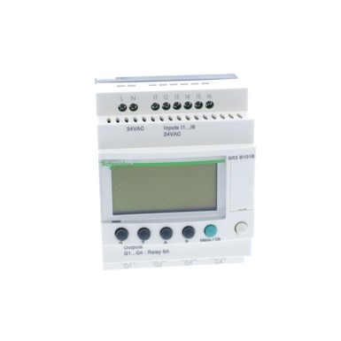 SR3B101B - Modular smart relay, Zelio Logic, 10 I/O, 24 V AC, clock, display - Schneider Electric - Modular smart relay, Zelio Logic, 10 I/O, 24 V AC, clock, display - Schneider Electric - 2