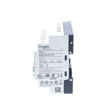 SR3B101FU - Modular smart relay, Zelio Logic, 10 I/O, 100...240 V AC, clock, display - Schneider Electric - Modular smart relay, Zelio Logic, 10 I/O, 100...240 V AC, clock, display - Schneider Electric - 4