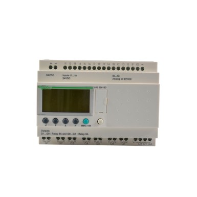 SR3B261BD - Zelio Logic - module smart relay - 26 I/O - 24Vdc - clock - display - Schneider Electric - Zelio Logic - module smart relay - 26 I/O - 24Vdc - clock - display - Schneider Electric - 4