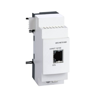 SR3NET01BD - Ethernet communication interface, Zelio Logic, for SR3 24 V DC smart relay - Schneider Electric - Ethernet communication interface, Zelio Logic, for SR3 24 V DC smart relay - Schneider Electric - 0