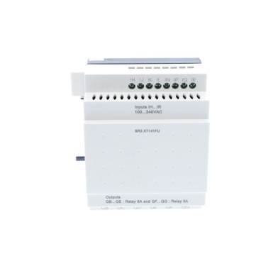 SR3XT141FU - Discrete I/O extension module, Zelio Logic, 14 I/O, 100...240 V AC - Schneider Electric - Discrete I/O extension module, Zelio Logic, 14 I/O, 100...240 V AC - Schneider Electric - 1